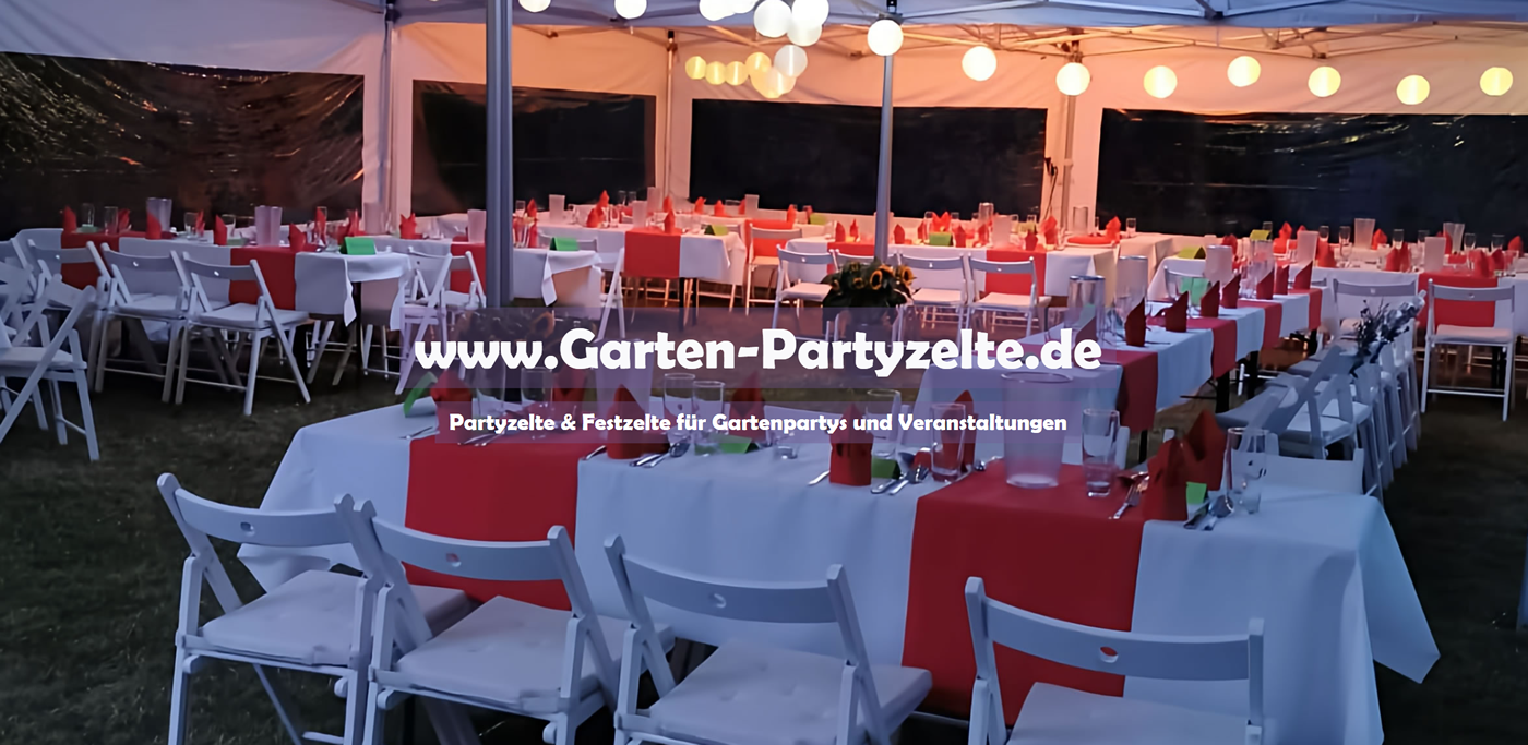 Partyzelt Linsburg - ↗️Garten-Partyzelte.de: ✔️Festzelt, Hochzeitszelt, Zeltverleih, Zelt Zubehör